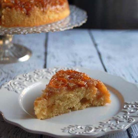 Kumquat Upside-Down Cake