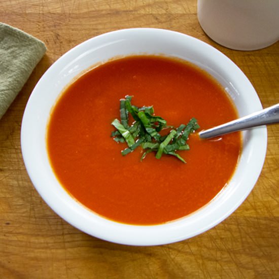 10-Minute Paleo Tomato Soup