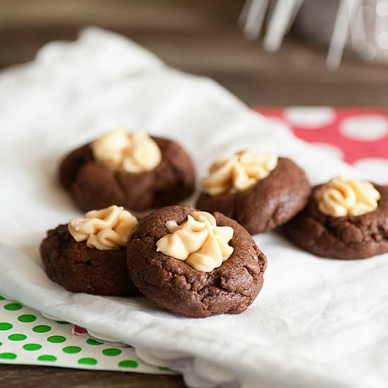 Salted Caramel Thumbprints