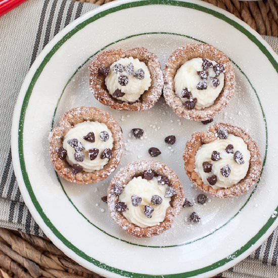 Cannoli Bites