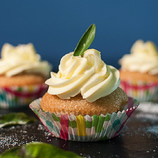 Vegan Earl Grey Tea Cupcakes