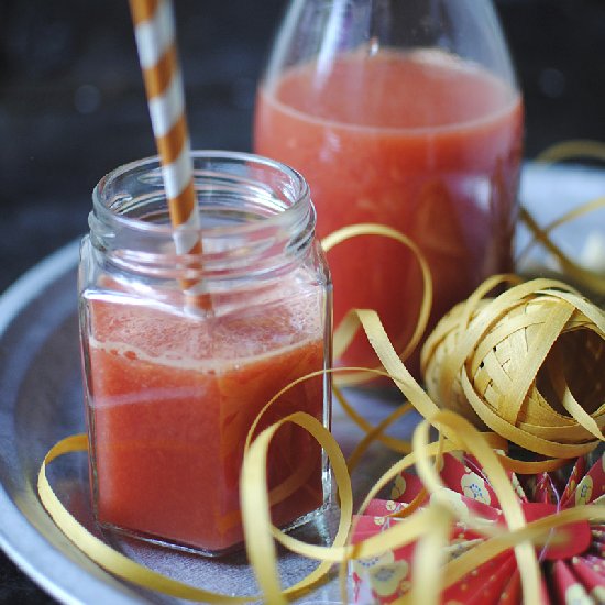 Orange Juice with Pomegranate