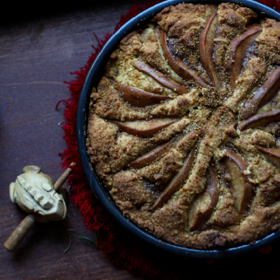 Winter Spiced Pear Cake (GF)