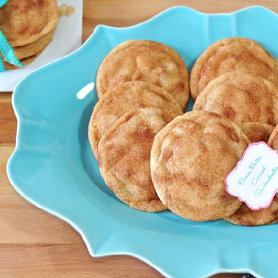 Chewy Brown Butter Snickerdoodles