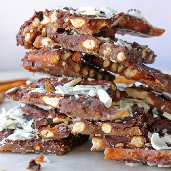 Pretzel Toffee