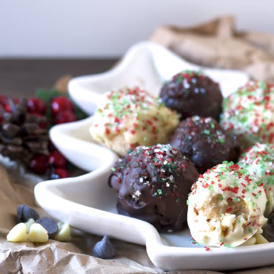 Vanilla Coconut Protein Truffles