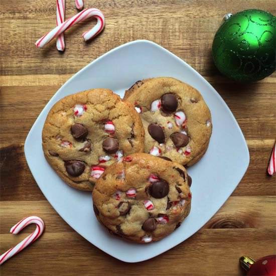 Chocolate Chip Peppermint Cookies