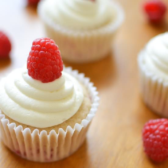 Raspberry Cupcakes