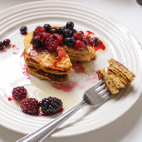 Pumpkin Protein Pancakes