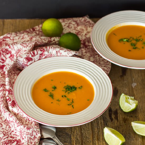 Sweet Potato Curry Soup