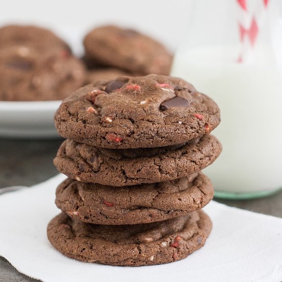 Peppermint Mocha Cookies