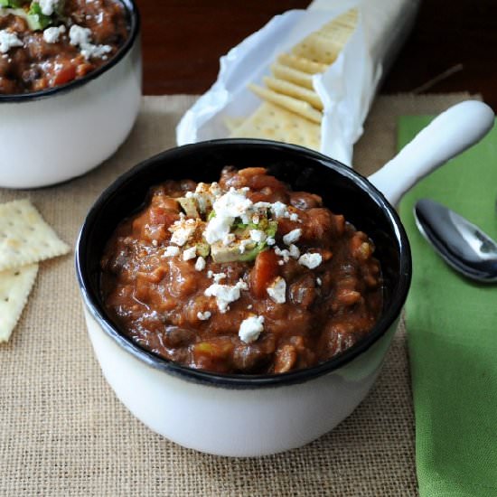 Taco Chili in the Crock Pot