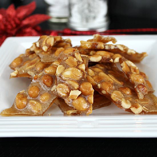 Microwave Peanut Brittle