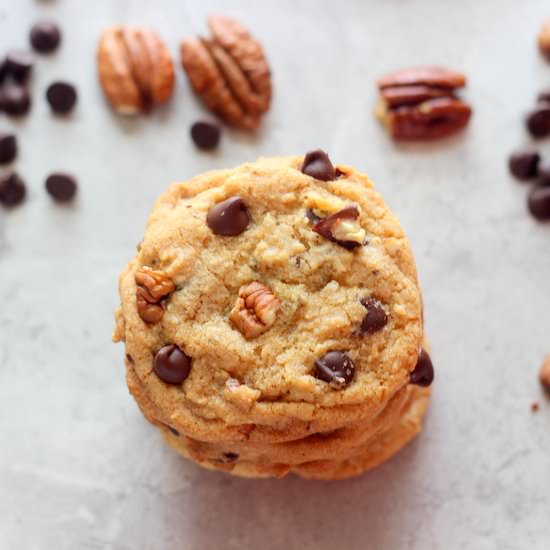 Maple Pecan Chocolate Chip Cookies