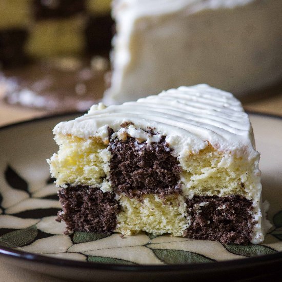 Checkerboard Cake