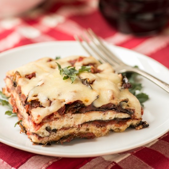 Flower Sprout (Kale) Lasagna