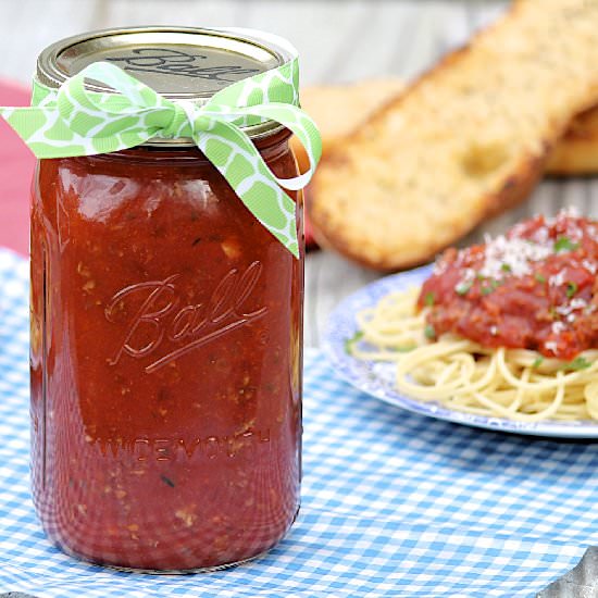 Slow Cooker Spaghetti Sauce