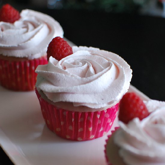 Raspberry Cupcakes