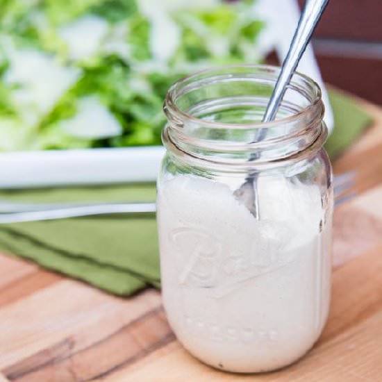 Creamy Caesar Salad Dressing