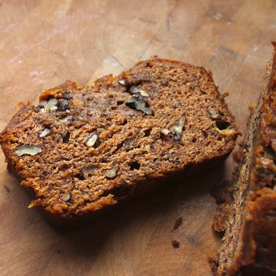 Boozy Banana Bread