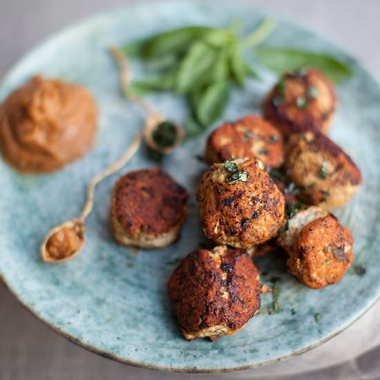 Thai Turkey Meatballs