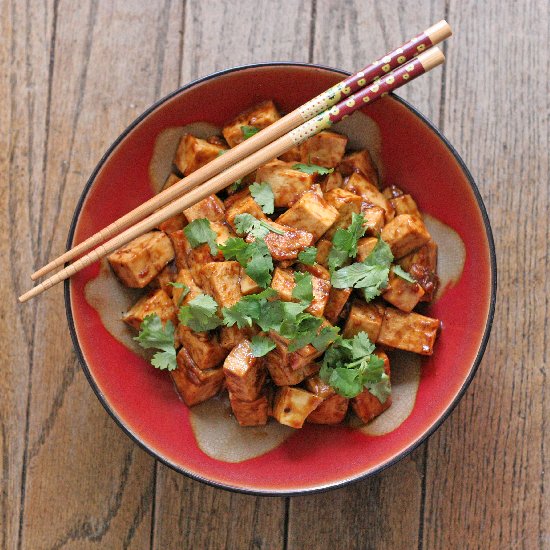 Black Bean Sauce Tofu