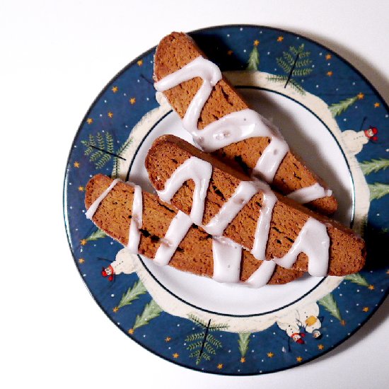 Gingerbread Biscotti