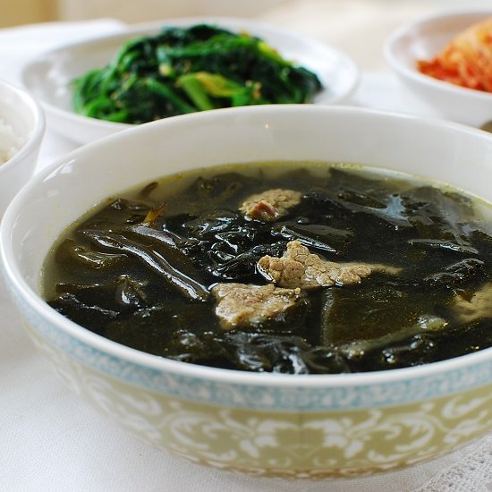 Miyeok Guk (Beef Seaweed Soup)