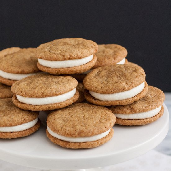 Ginger-Spice Sandwich Cookies