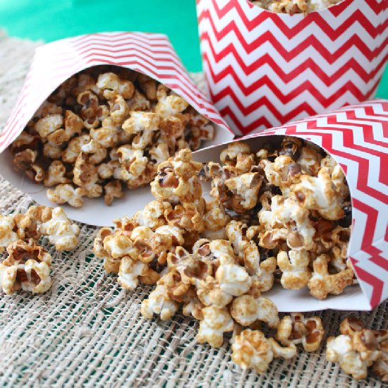 Healthier Caramel Corn