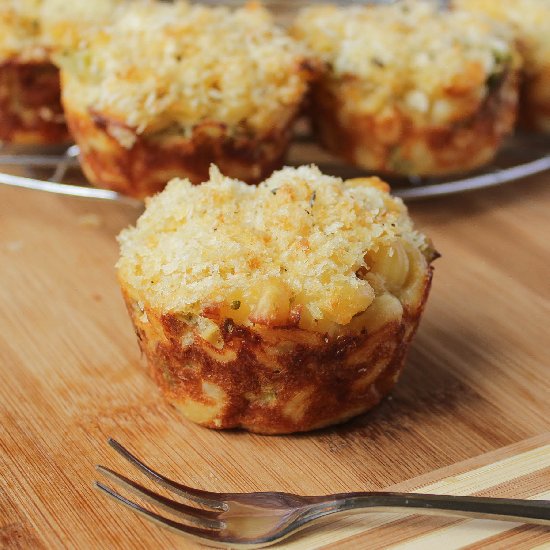 Mac and Cheese Broccoli Cups