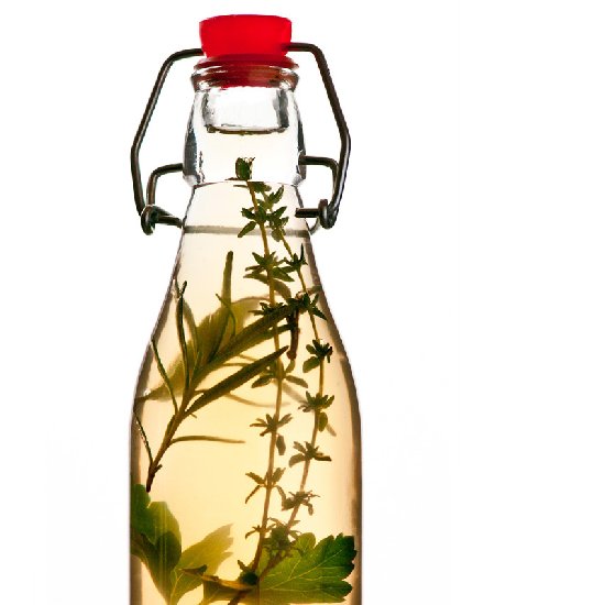 Fresh Herb Infused Vinegar