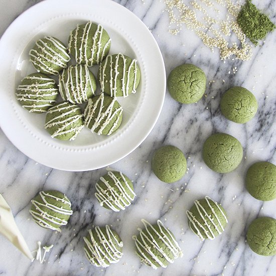 Matcha Green Tea Sugar Cookies