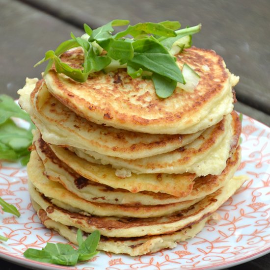 White Cabbage Pancakes