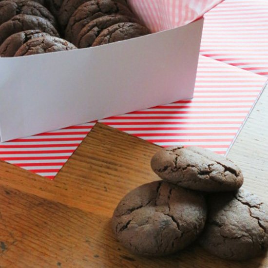 Dark Chocolate Gingersnaps