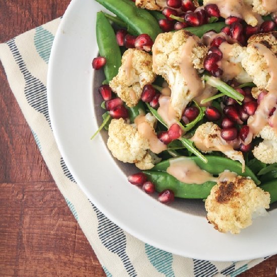 Roasted Cauliflower Salad