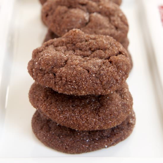 Double Chocolate Brownie Cookies