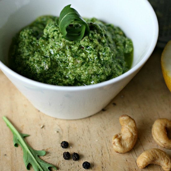 Rocket and Cashew Pesto