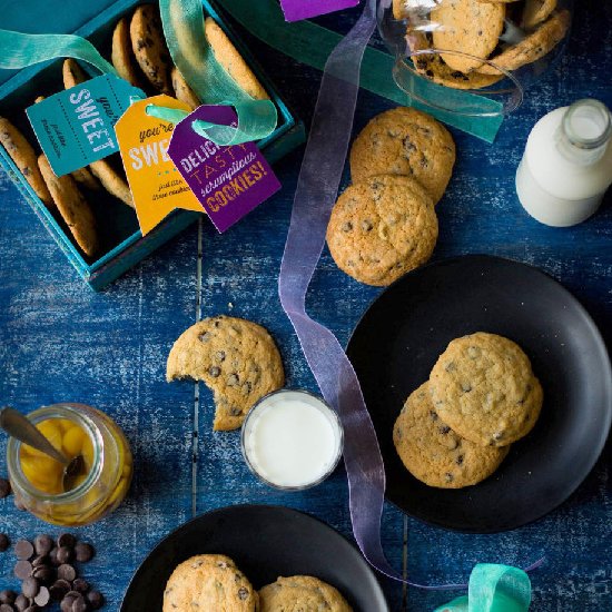 Ginger Chocolate Chip Cookies