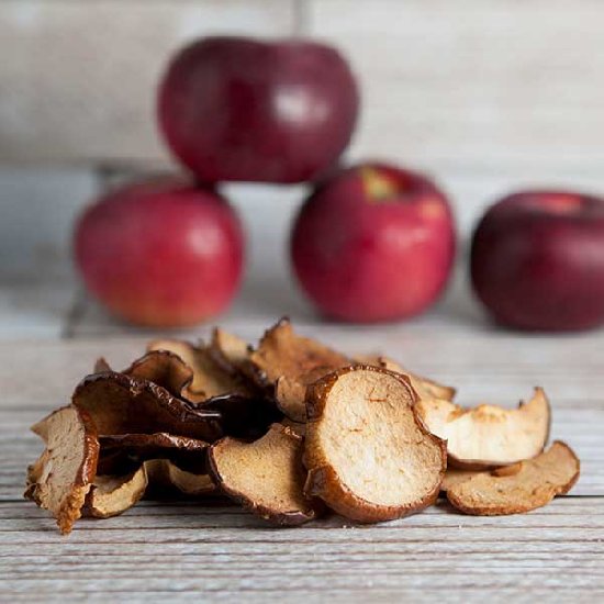 Sea Salt Baked Apple Chips