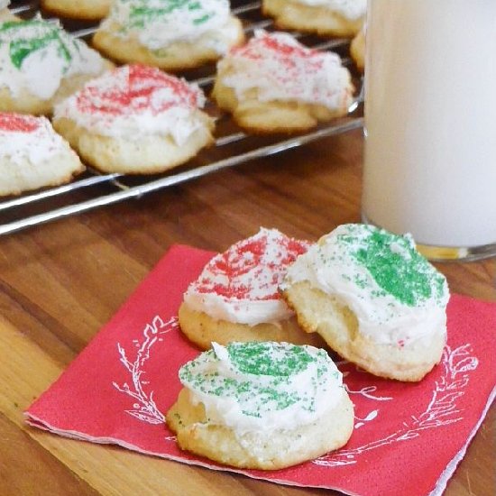 Frosted Ricotta Cookies