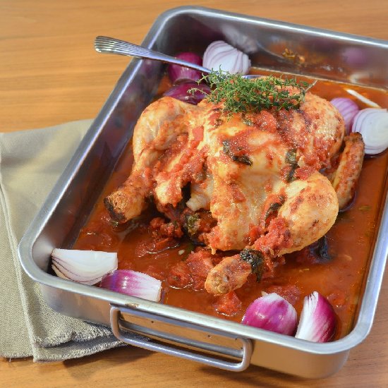 Chicken with Tomato Sauce