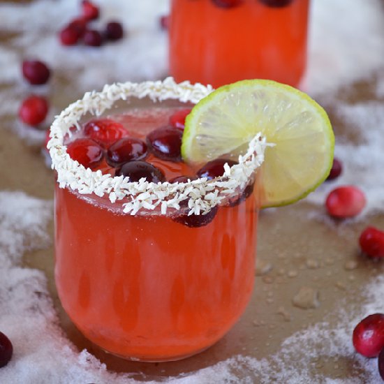 Cranberry Lime Spritzer