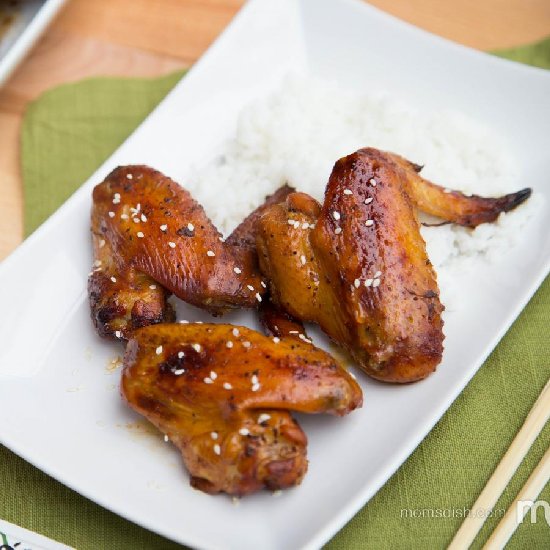 Glazed Chicken Wings