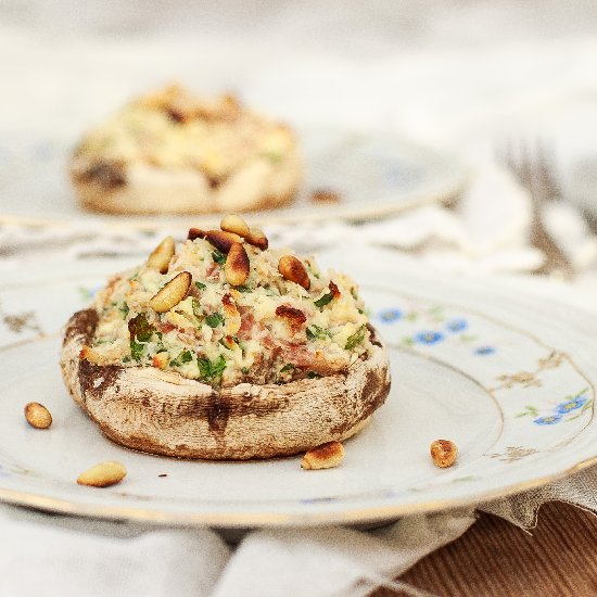 Jumbo Stuffed Mushrooms