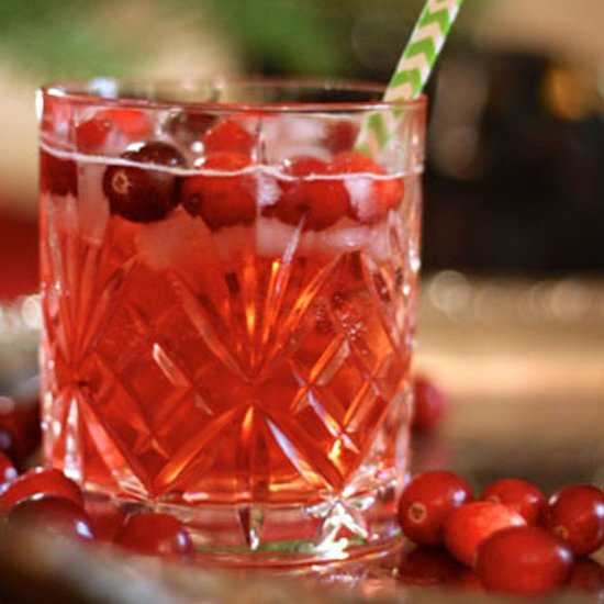 Christmas Cranberry Spritzer