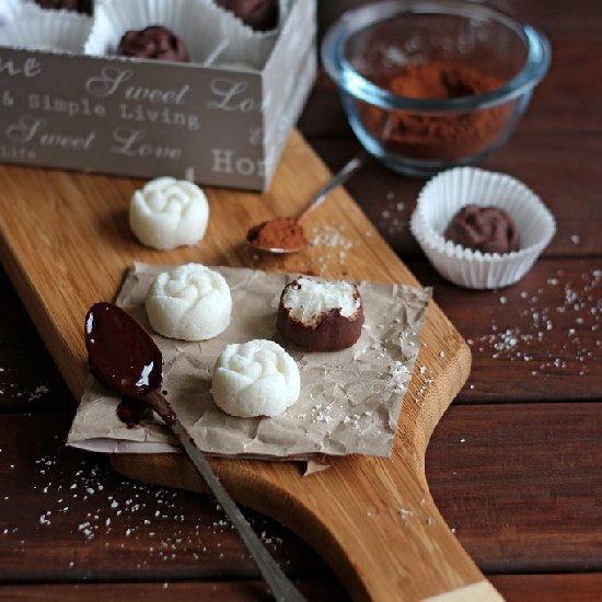 Coconut Chocolate Bites