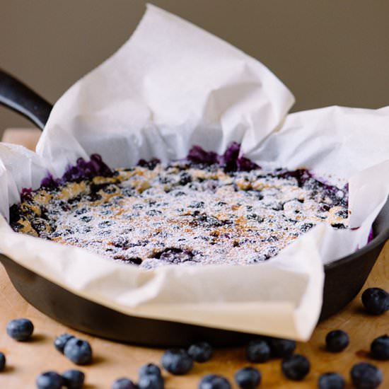 Blueberry Clafoutis