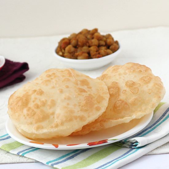 Bhatura – Indian Style Puffed Bread