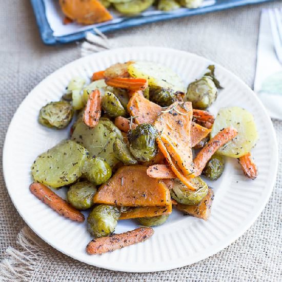 The BEST Roasted Vegetables Recipe